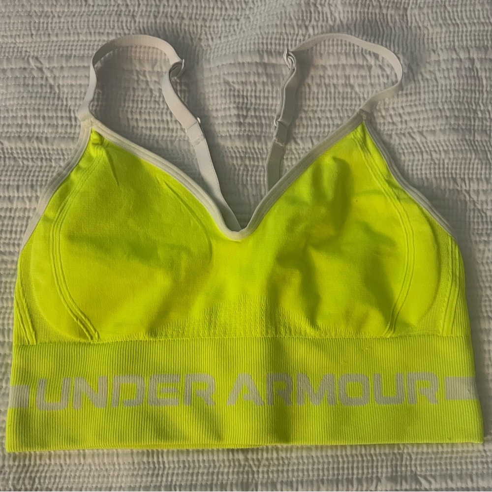 Under armour compression sports bra